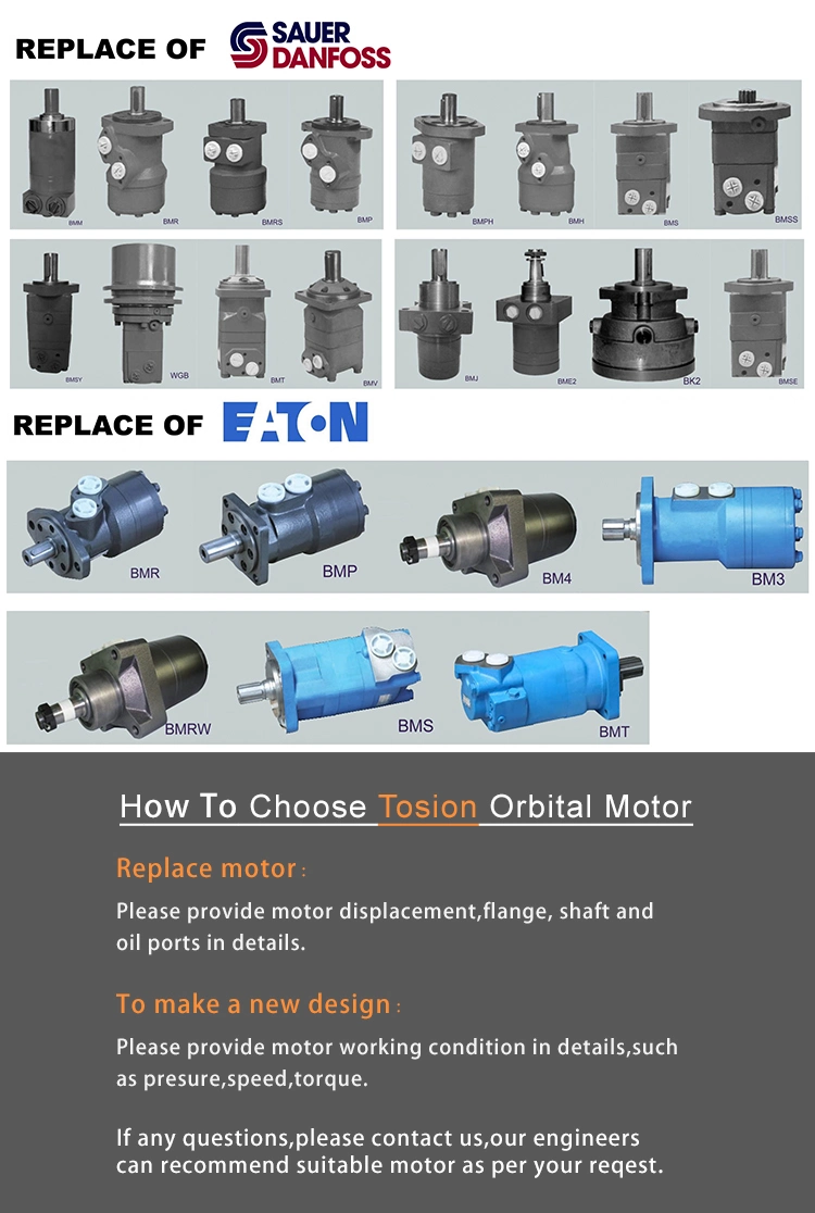 Radial Piston/Orbital/Mini Hydraulic Motor Gear/Gerotor/Oil/Drive Wheel Motor Parts Spare Repair Kit Sauer Danfoss Rexroth Poclain Eaton Vickers Kawasaki Staffa