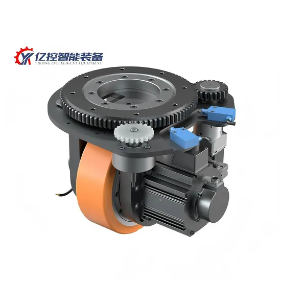 Yikong CE 2000W Motor with Brake New and Used for Industrial Forklift Logistics AMR Mining and Construction Machinery